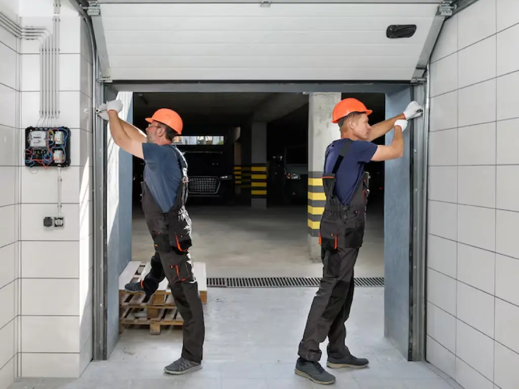 Professional repair services for commercial and industrial grade garage doors